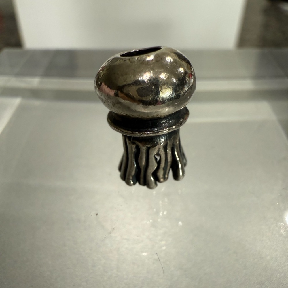 SOLD DO NOT BUY Retired Trollbeads Sterling Silver Jellyfish Bead TAGBE-20006